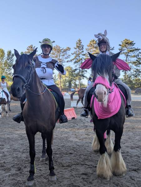 belle partie de rigolade pour nos adultes au spectacle de fin d'année 