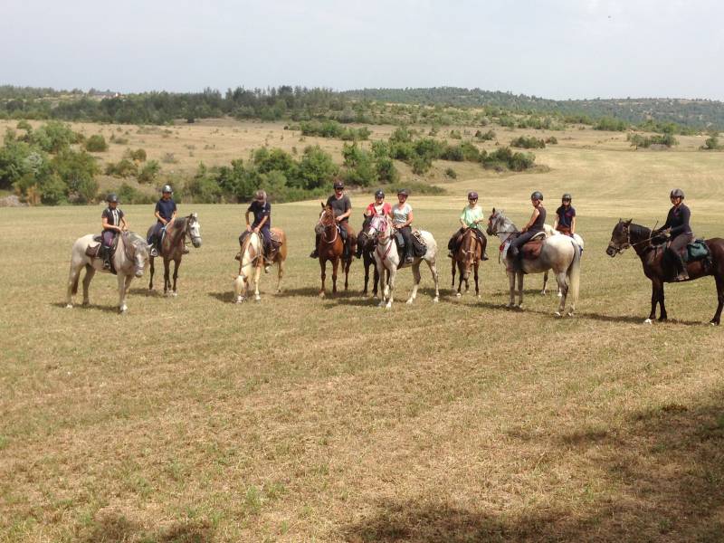 Balade pour Comité d'entreprise au Centre équestre de Bretx proche de Blagnac