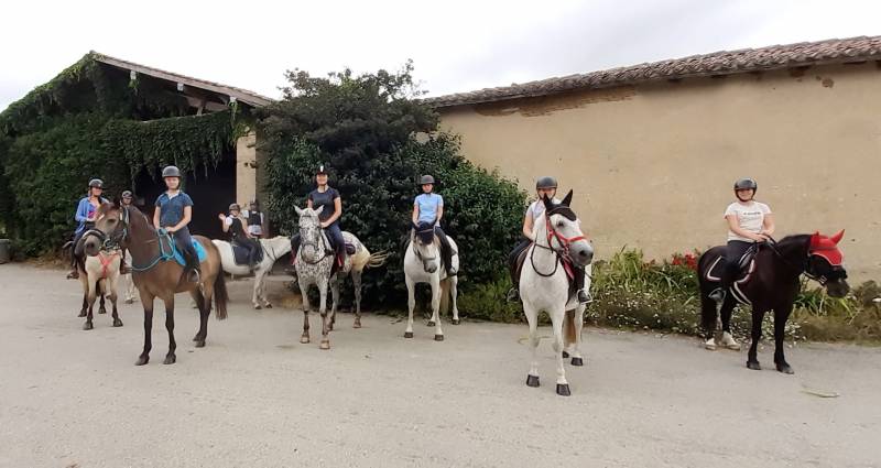 Départ en balade journée