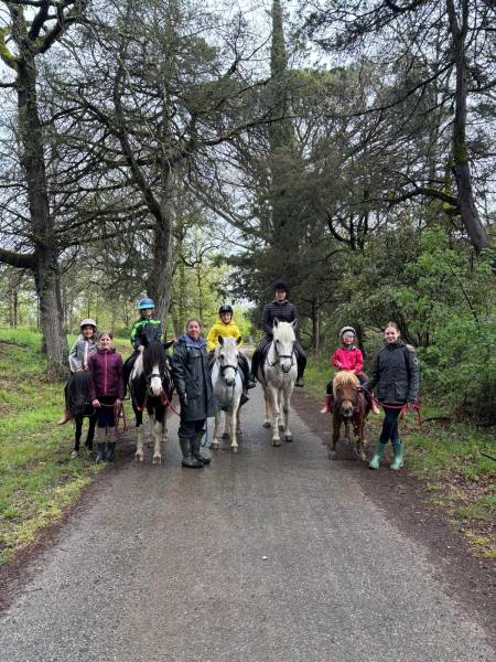 Les petits cavaliers en main