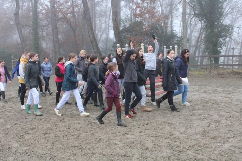 reconnaissance du parcours 