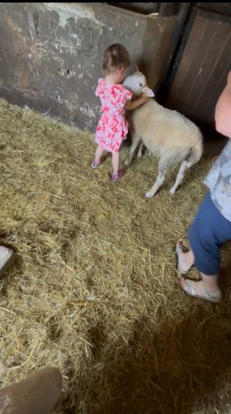 moment plein de tendresse avec Clotaire 