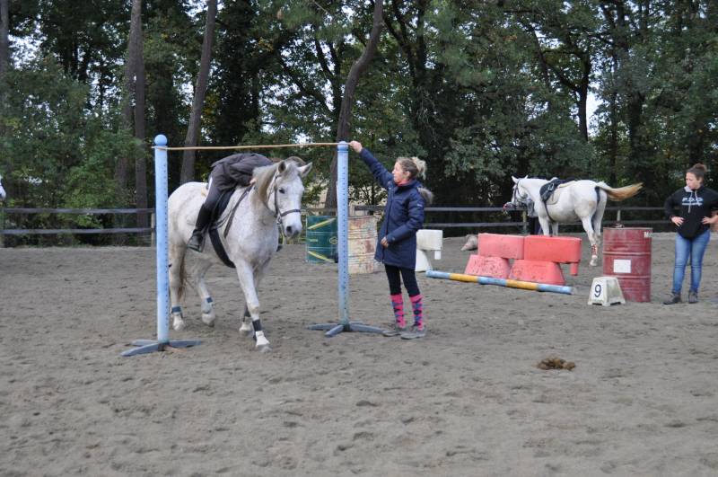 Passage sous la barre