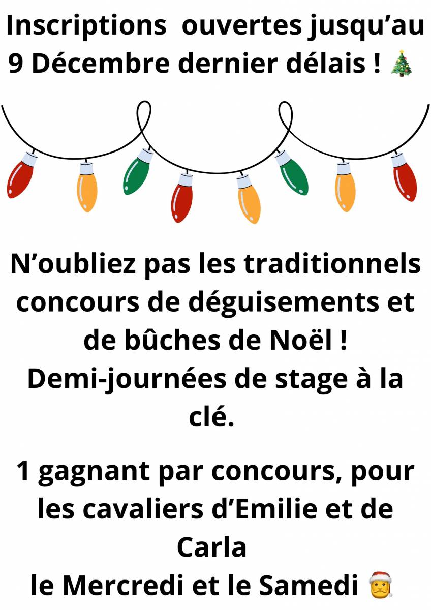 Préparez vos déguisements