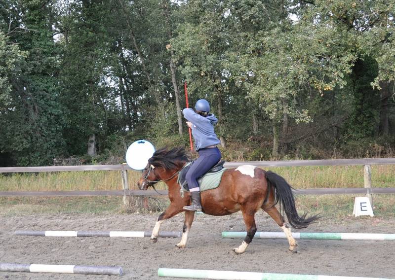 Tir à l'arc au galop